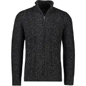 Superdry Jacob Cable Half Zip Sweater Noir 3XL Homme