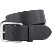 Ralph Lauren pour homme. 405913732001 Ceinture en cuir avec cheval noir (32), Casuel, Classique