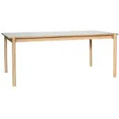 Hubsch Table oblique grise