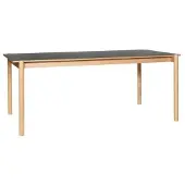 Hubsch Table oblique noire