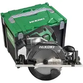 HiKOKI Scie circulaire - Ø165 capacité 66 - MultiVolt - 36V - Brushless semelle adaptrail solo HitCase