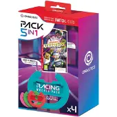Ginza.se ONIWHL-SWI-BRGP, Nintendo Switch, Volant de course, Multicolore, Chine, 4 pièces, 153 mm