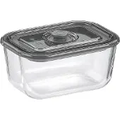 kela Boîte à provisions Aurelia 400ml 14,2x10,2cm H : 6,5cm transparent