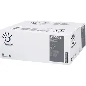 Papernet Essuie-mains en papier plié en V, 421576, 1 épaisseur, Essuie-tout, Beige