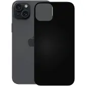 Pedea Étui souple en TPU (Apple iPhone 15 Plus), Coque pour téléphone portable, Noir