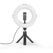 Hama Lampe annulaire LED "SpotLight Smart 80 II", ensemble pour smartphone