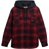Superdry Veste mi-saison bleu marine / rouge