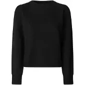 Pepe Jeans pour femme. PL7000045 Pull noir Carmela (S), Casuel, Polyester