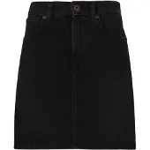 Pepe Jeans Mini High Waist Short Denim Skirt Noir XS Femme