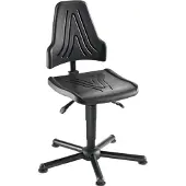 MeyChair chair Chaise de travail pivotante W19-25-TG-PU noir (49 - 63 cm)