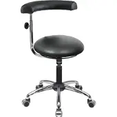 MeyChair Tabouret de travail avec dossier banane (37 - 45 cm)