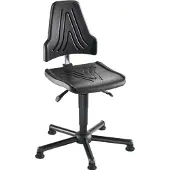 MeyChair chair Chaise de travail pivotante W19-25-TG-PU ESD noir similicuir (49 - 63 cm)