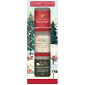 Yankee candle Christmas Collection 4 Votive Candles coffret cadeau
