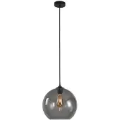 Artdelight Lampe suspendue Marino verre gris Ø30 cm