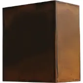 Masterlight Applique - Vers le bas Metallico Brun rouille