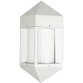 Albert Lampe d'extérieur Triangle 31 cm - blanc