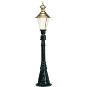 Ks Verlichting Lampe de jardin nostalgique Chicago noir