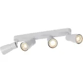 SLV PURI 2.0 Dome, applique murale et plafonnier, long, 4 x max. 6W GU10, gris 1008355