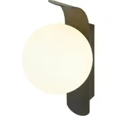 SLV Applique murale noire Sun globe