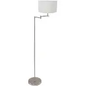 Mexlite Lampadaire Bella Métal avec abat-jour blanc