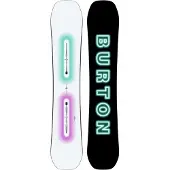 Burton - Snowboard all mountain - Custom Glow 2026 pour Homme - Taille 162 cm - Blanc
