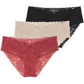 Dorina Slip beige / corail / noir