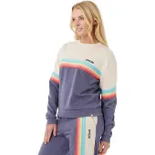 Rip Curl Surf Revival Crew Sweatshirt Bleu S Femme