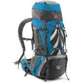 Naturehike trekový batoh 70 + 5l - oranžový