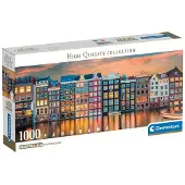 Clementoni , le Puzzle européen Made in Italie Puzzle Amsterdam Lumineuse - 1000 pièces