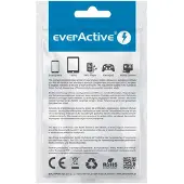 EverActive everActiveUSBUSB Câble USB type C silicone type C, charge rapide jusqu'à 3 A, 100 cm de long, noir, modèle CBS-1CB