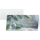 Sigel 25 Weihnachtskarten Snowy Idyll DIN lang (25 pcs)