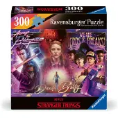 Ravensburger - Puzzle 300 elementów Stranger Things, oficjalny produkt premium