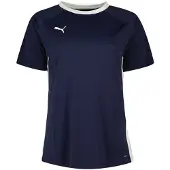 Puma Teamliga Short Sleeve T-shirt Bleu M Femme