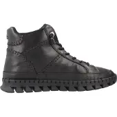Carmela pour femme. 16270803-NEGRO Bottines en cuir 162708 noir (38), Plat, Lacets, Fermeture éclair, Casuel