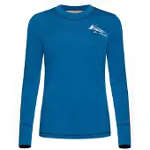 Vaude Monviso Ii Long Sleeve Base Layer Bleu 44 Femme