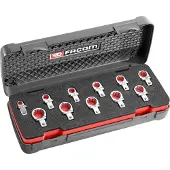 Facom 1–1/2" Kraft-Steckschlüssel-Einsatz, Sechskant, 2–7/8", phosphatiert
