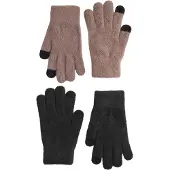 Next Gants taupe / noir