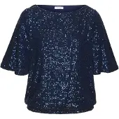 LASCANA Chemisier bleu foncé