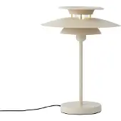 QAZQA Lampe de table rétro beige acier 45cm - Pauly