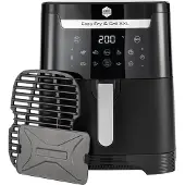 OBH Nordica Easy Fry &amp Grill XXL 2-in-1 -airfryer, musta, Friteuse, Noir
