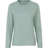 Vaude Logo Long Sleeve T-shirt Vert 34 Femme