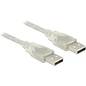 DeLOCK 83891 câble USB USB 2.0 5 m USB A Transparent