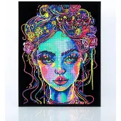 Diamond Dotz Diamond Painting Neon Schönheit