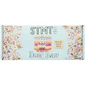STMT Diy Alphabet Jewelry Beads For Bracelets Multicolore