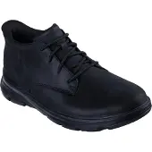 SKECHERS Bottines à lacets noir