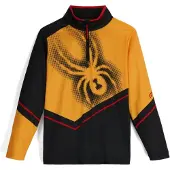 Spyder Ryder Half Zip Sweatshirt Orange 8 Years Enfants