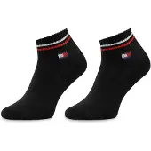 Tommy Hilfiger Socquettes - 2 Pack - Noir - - 35/38 - Chaussettes
