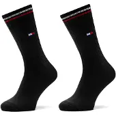 Tommy Hilfiger Chaussettes bleu marine / rouge sang / noir / blanc