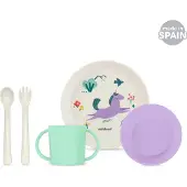 Miniland Dream Learning Tableware Rose