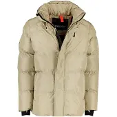 Superdry 5 Baffle Sports Padded Jacket Beige L Homme